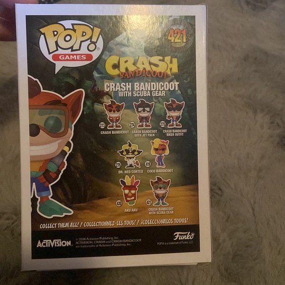 Funko Pop Crash Bandicoot #421 - Picture 3 of 5